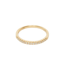 Load image into Gallery viewer, PETITE DIAMOND STACKABLE RING