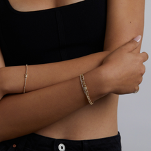 Load image into Gallery viewer, 4 PRONG DIAMOND TENNIS BACELET