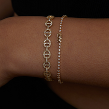 Load image into Gallery viewer, ELLIOT OVAL LINK BRACELET