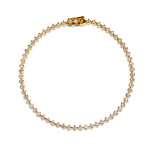 Load image into Gallery viewer, 4 PRONG DIAMOND TENNIS BACELET