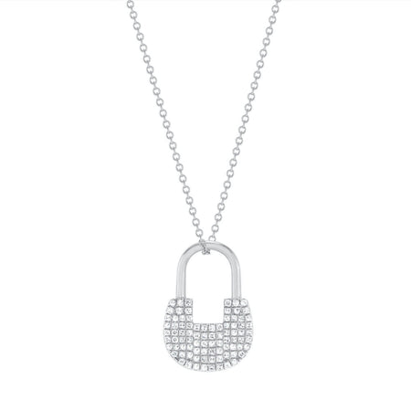 DIAMOND LOCKE NECKLACE