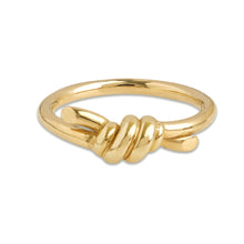 Load image into Gallery viewer, GOLD KNOT RING
