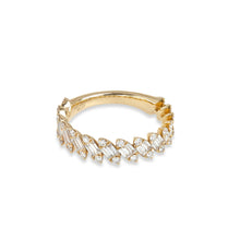 Load image into Gallery viewer, SLANTED BAGUETTE RING YG

