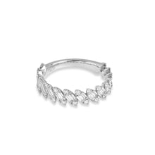 Load image into Gallery viewer, BAGUETTE SLANTED WG RING
