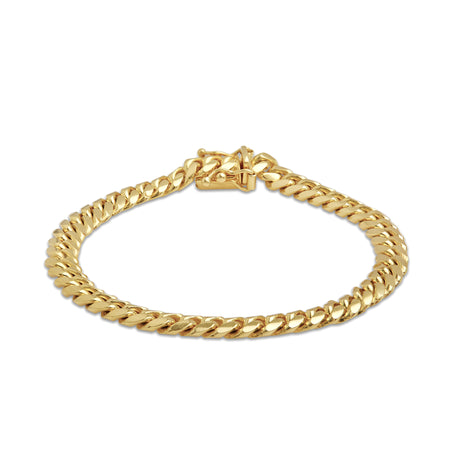 SIMPLE CUBAN BRACELET 6 MM