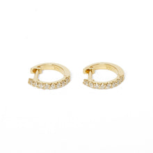 Load image into Gallery viewer, CLASSIC GOLD HUGGIE EARRINGS
