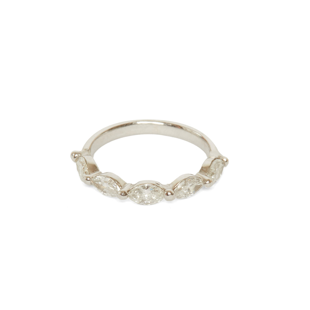 CHANNEL DIAMOND RING