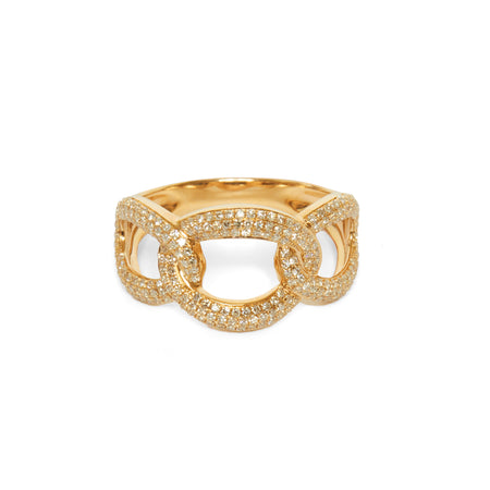 ISO TRIPLE LOOP DIAMOND RING