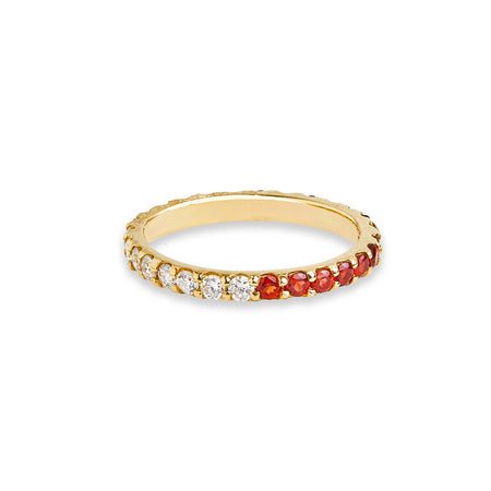 TWO TONE ETERNITY RUBY