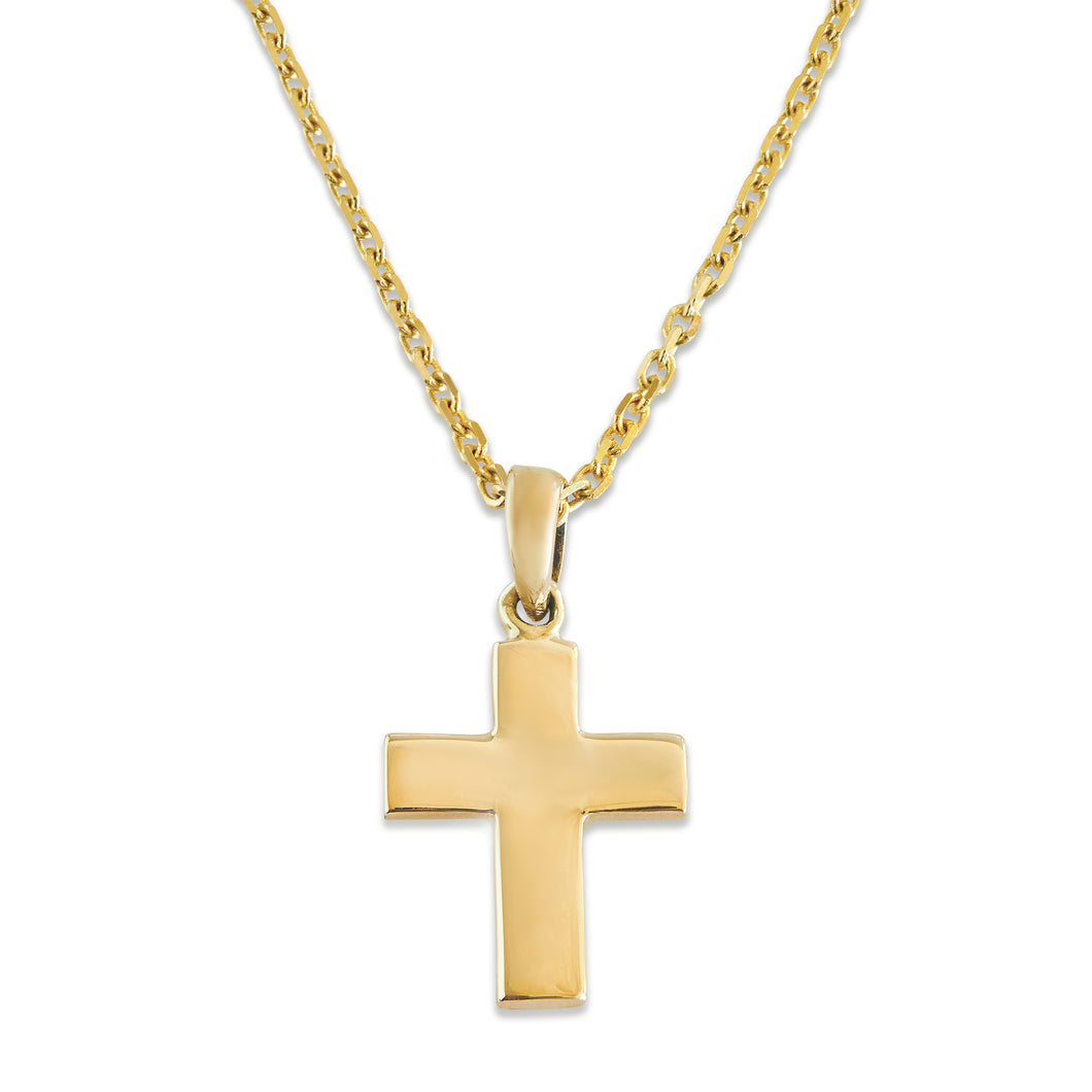 SIMPLE CROSS NECKLACE