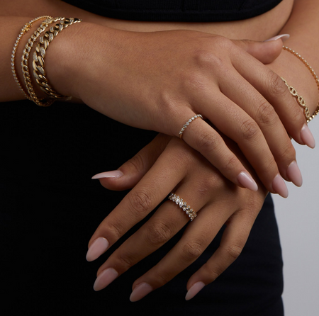 SOLAR GOLD RING
