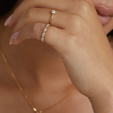 Load image into Gallery viewer, MARQUISE DIAMOND BAND
