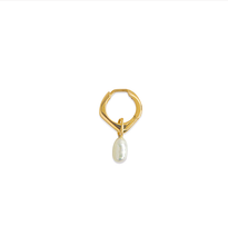 Load image into Gallery viewer, GOLD PEARLY HUGGIE
